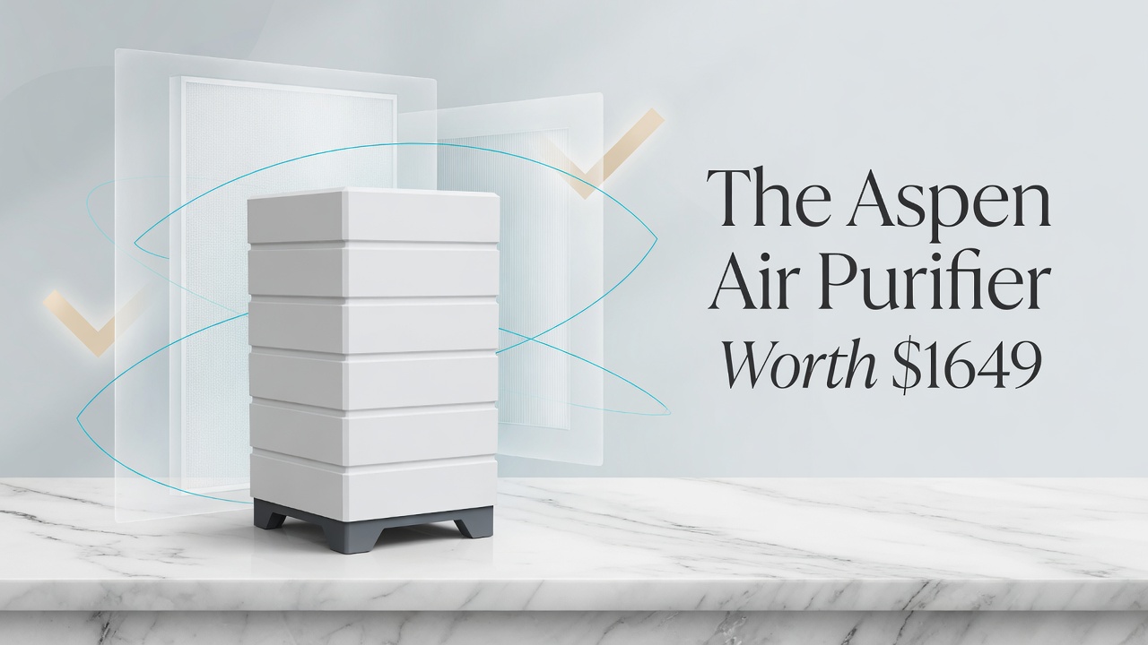 Aspen Air Purifier value and cost breakdown at $1,649