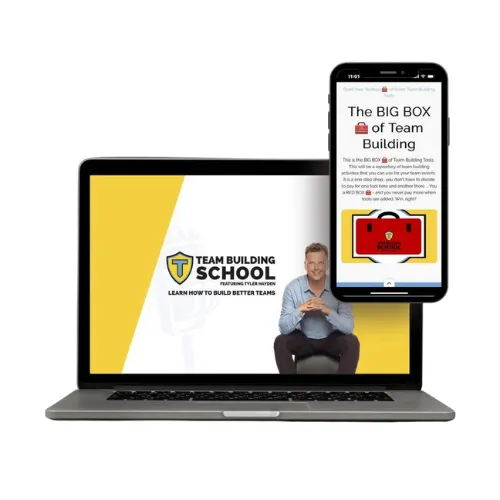 Logo for Team Building School by Motivational Speaker Tyler Hayden