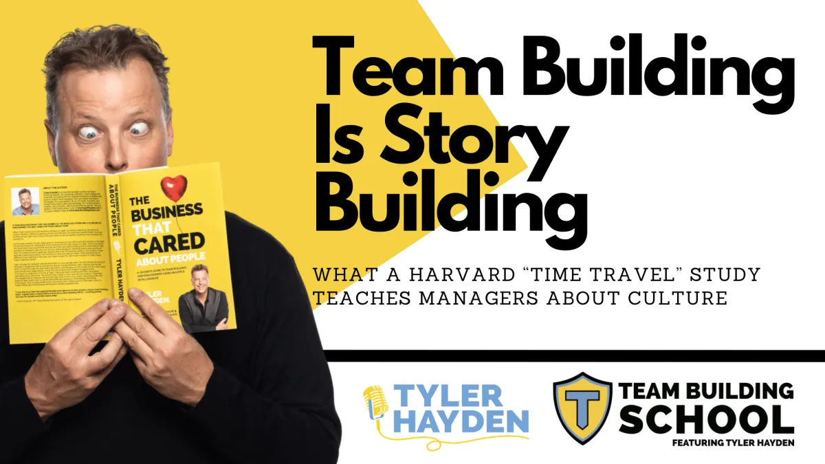 Team Building is Story Building, Harvard Study "Counterclockwise" sheds light on how managers build better teams though story