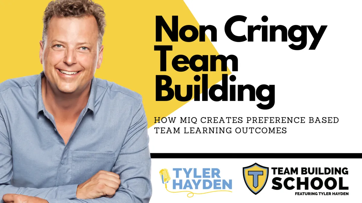 What Actually Makes Good Team Building (not cringy)?