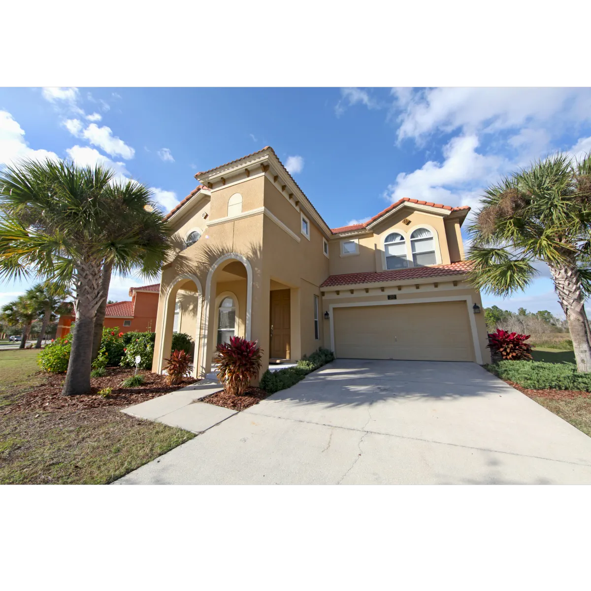 house with stucco 