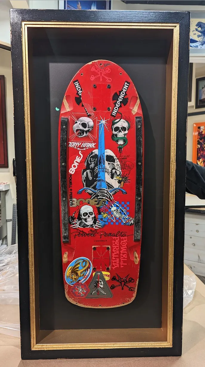 custom framed mirror