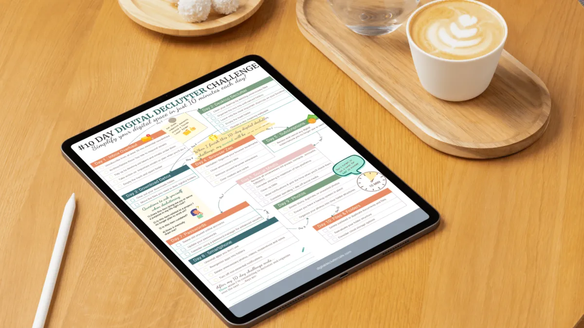 10-Day Digital Declutter Challenge