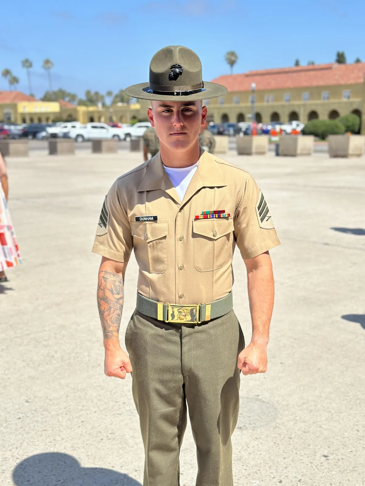 Chris Dunham Son in the military