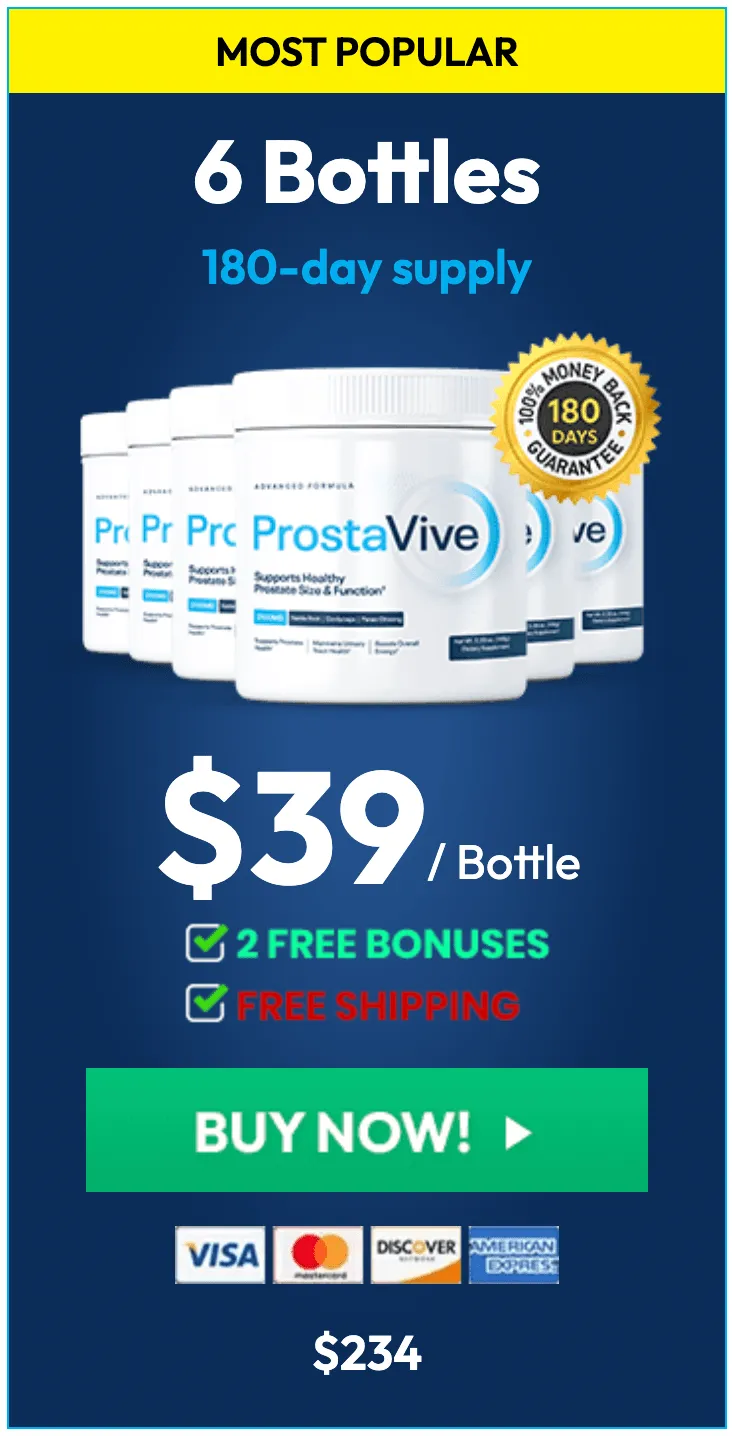 ProsraVive 6 bottles