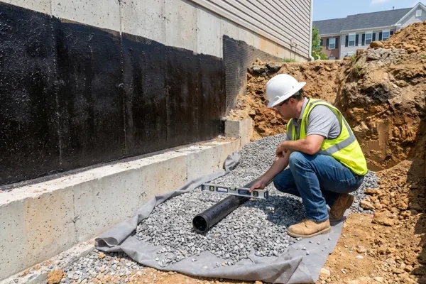 Foundation Drainage: How Footing Drains Keep Water Out