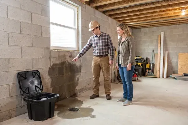 Wet Basement Structural Assessment in Arlington, VA -- BOZ Engineering Group
