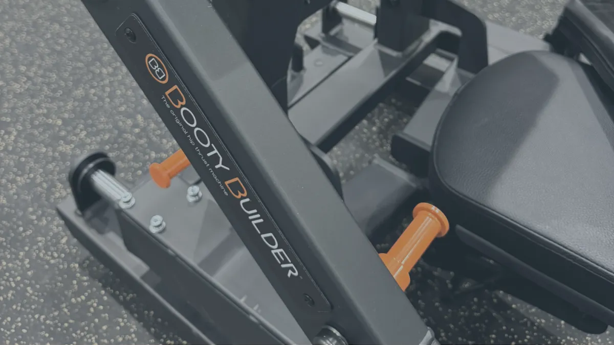 Specialty training zones for glute and core work