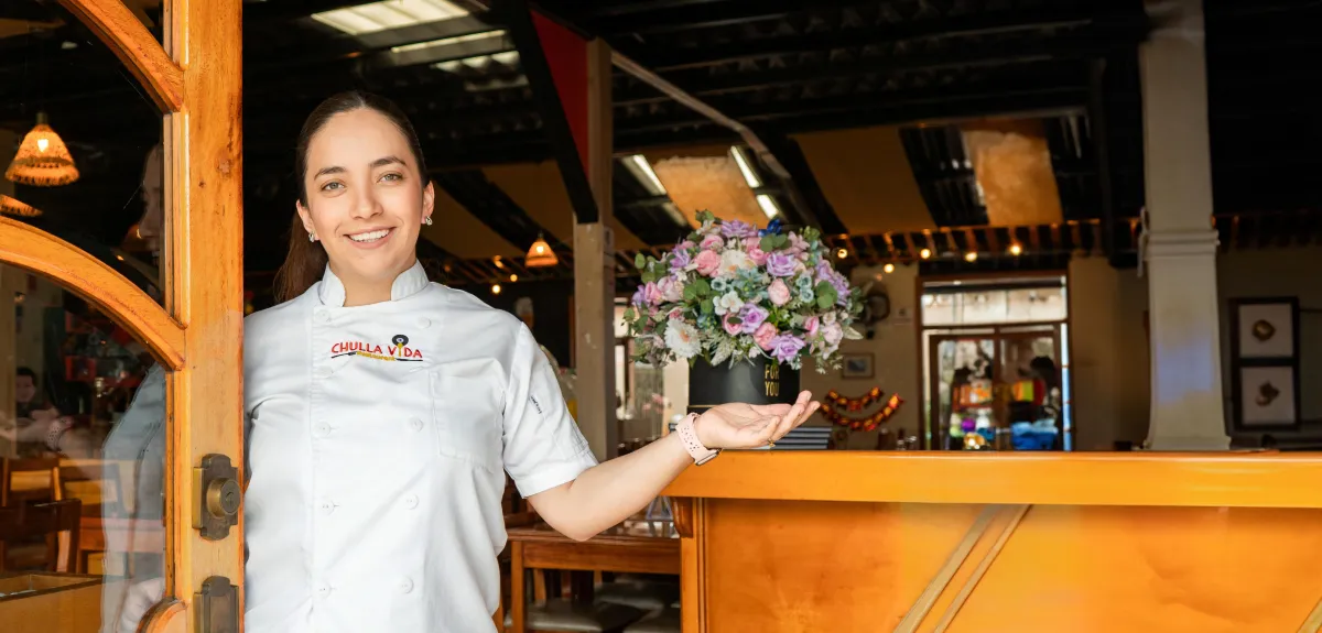 Retrato de Daniel P., emprendedor masculino de 35 años