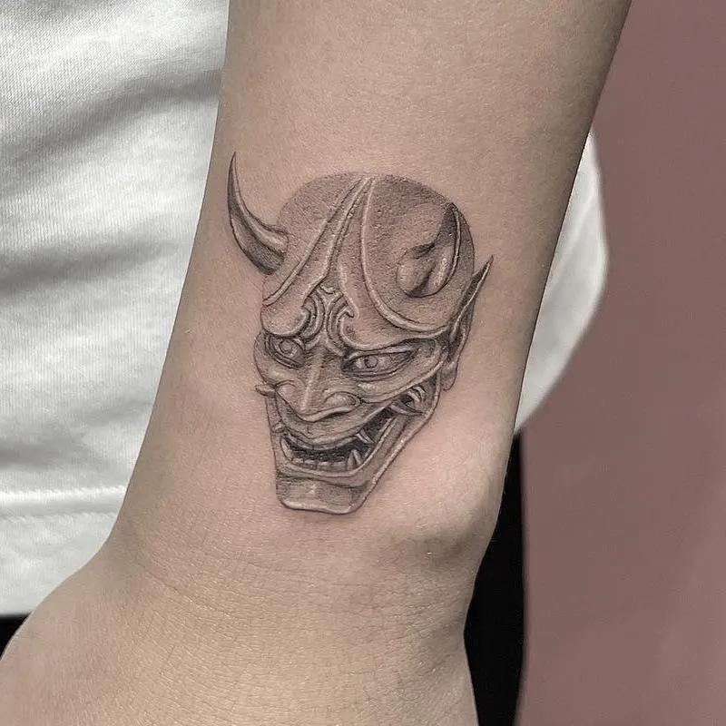Cowboy puppy tattoo fine line Micro realism