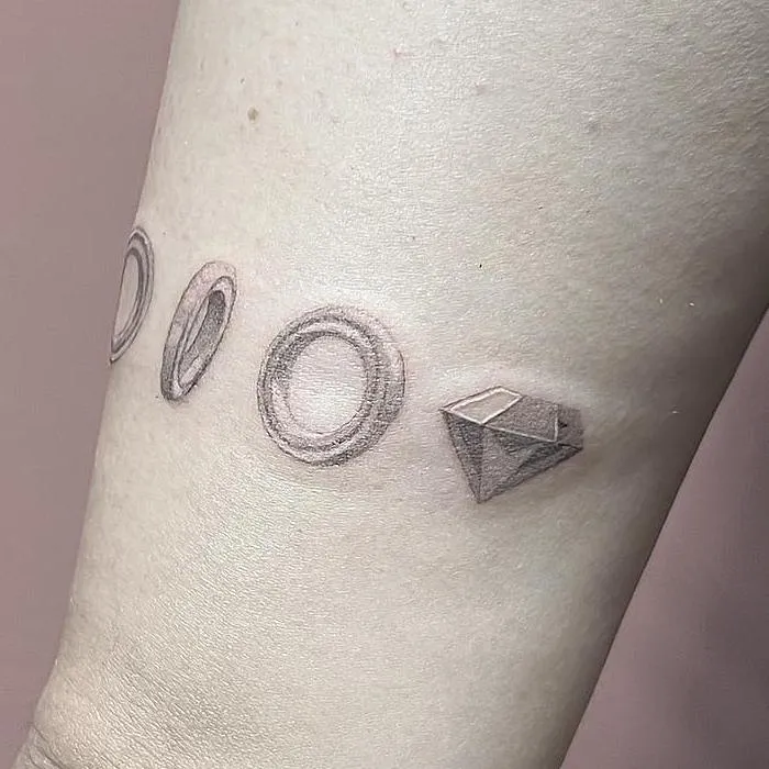 Old truck tattoo on the arm fine line