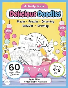 Delicious Doodles Activity Book - Cover