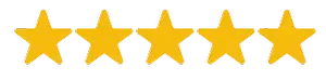 5 Star Reviews