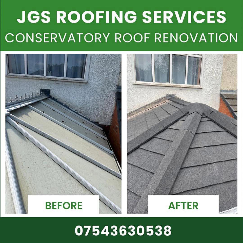 Conservatory roof renovation replacement