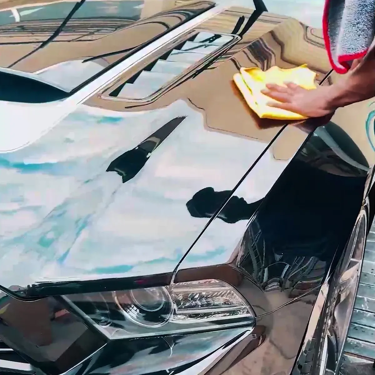 Ceramcic coating on Mustang GT