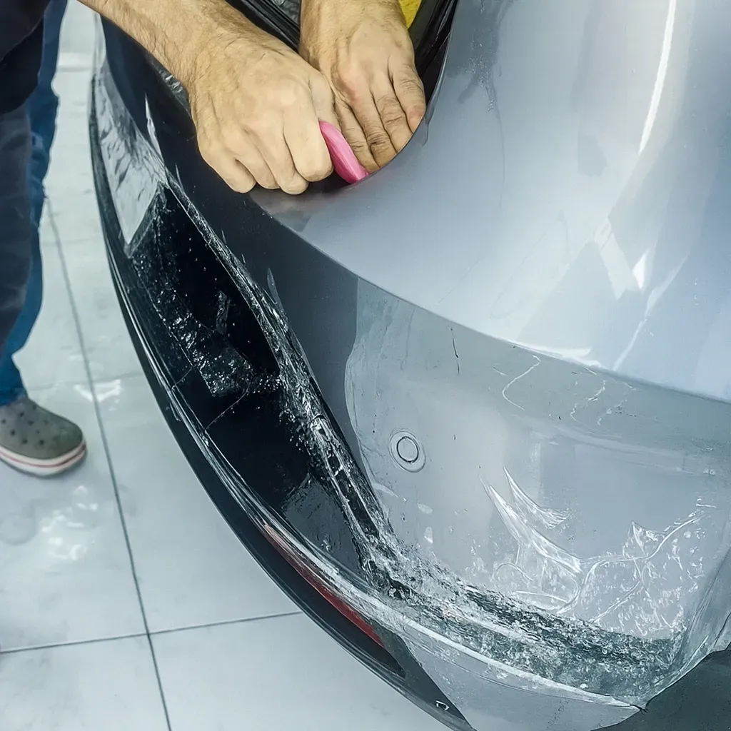 Before/After PPF Installation