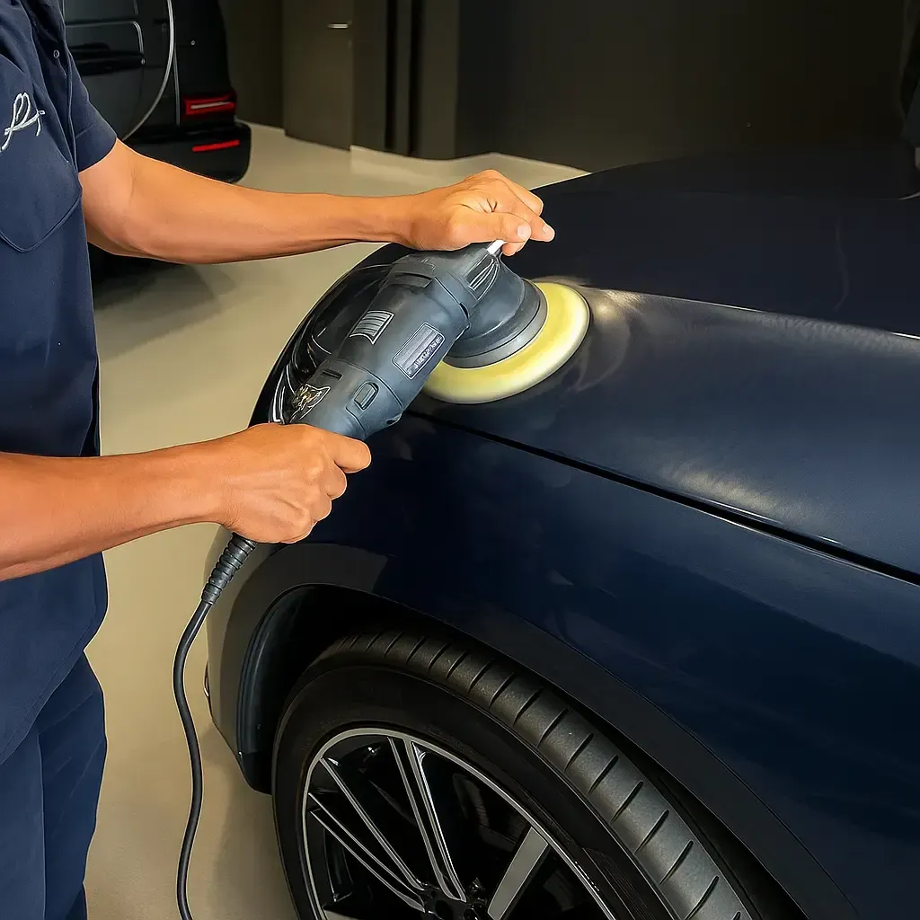 Exterior polishing image