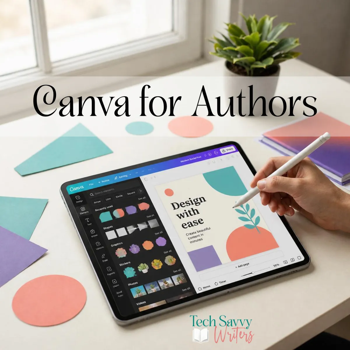 Canva for Authors: Create Stunning Book Graphics Without Design Skills