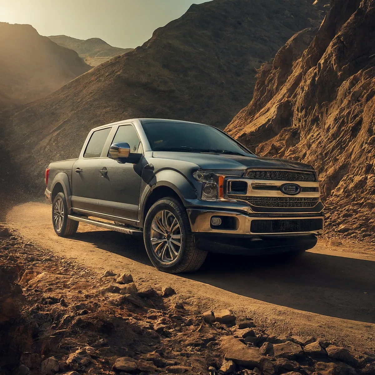 a black and white photo of a truck