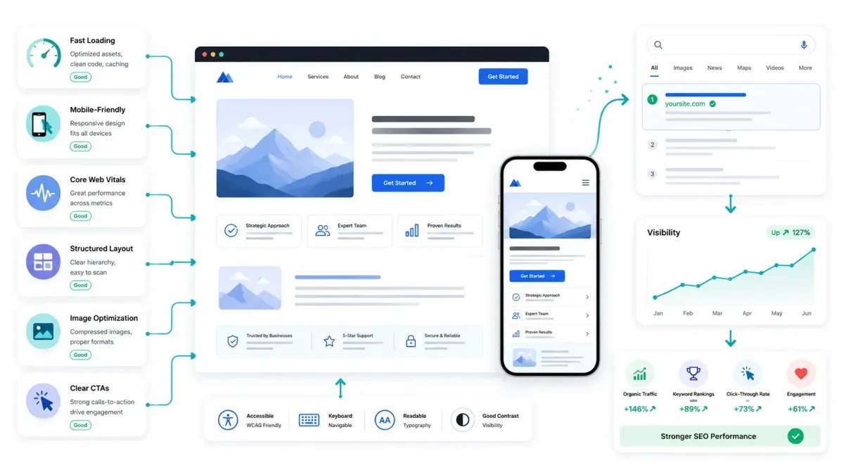 How Does Website Design Affect SEO Rankings in 2026?
