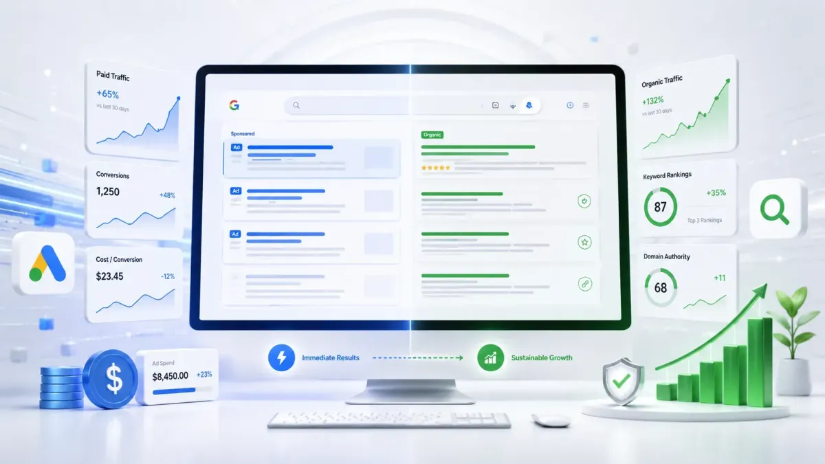 Google Ads vs. Organic SEO in 2026