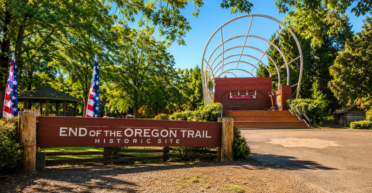End of the Oregon Trail Historic Site in Oregon City, Oregon
