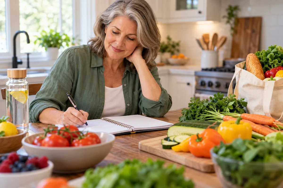 A Simple Weekly Meal Planning System for Healthier Eating Without Overthinking It