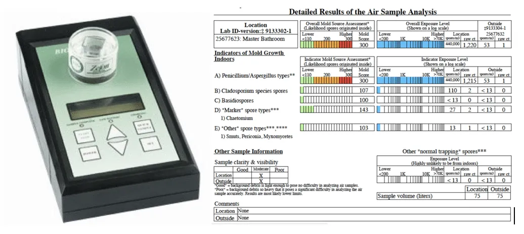 Air Sample Insterment