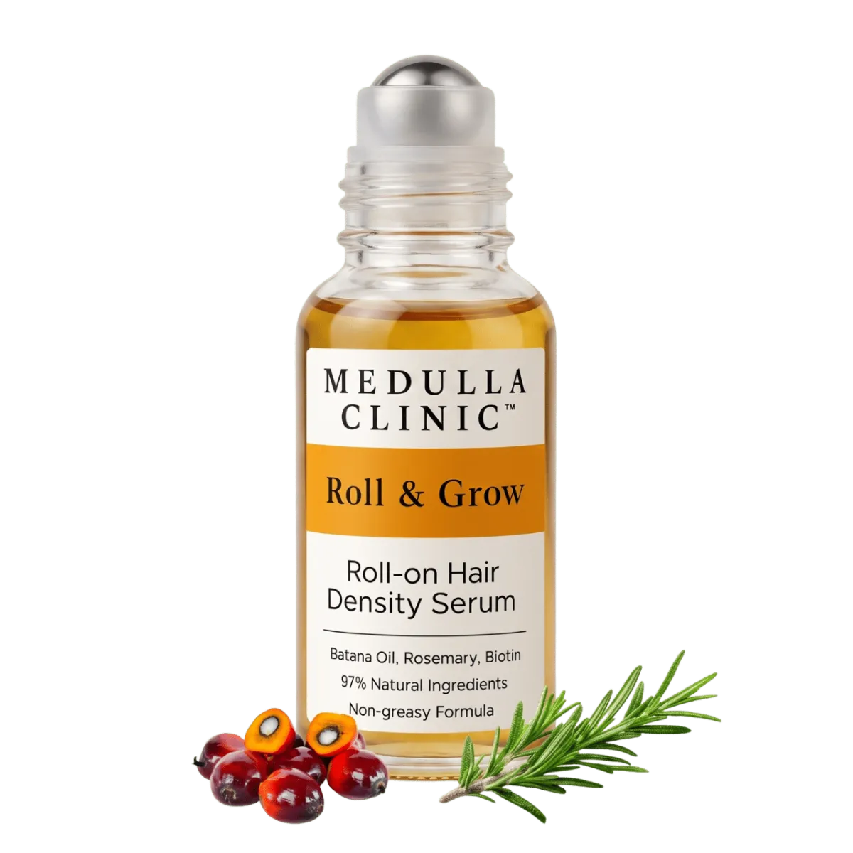 Roll & Grow serum bottle