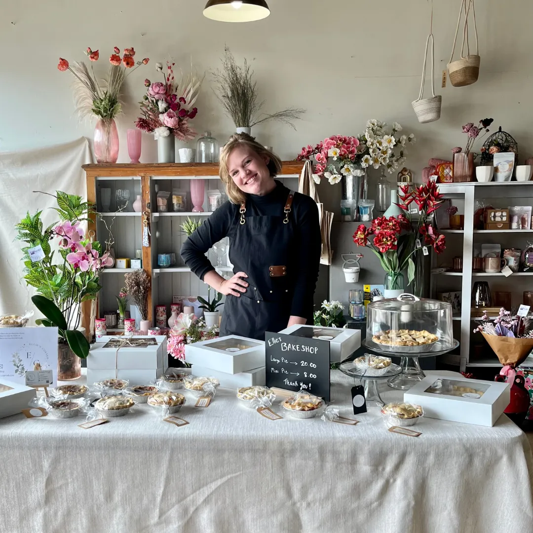 Home Bakery Business Owner Hosting Pop-Up Shop