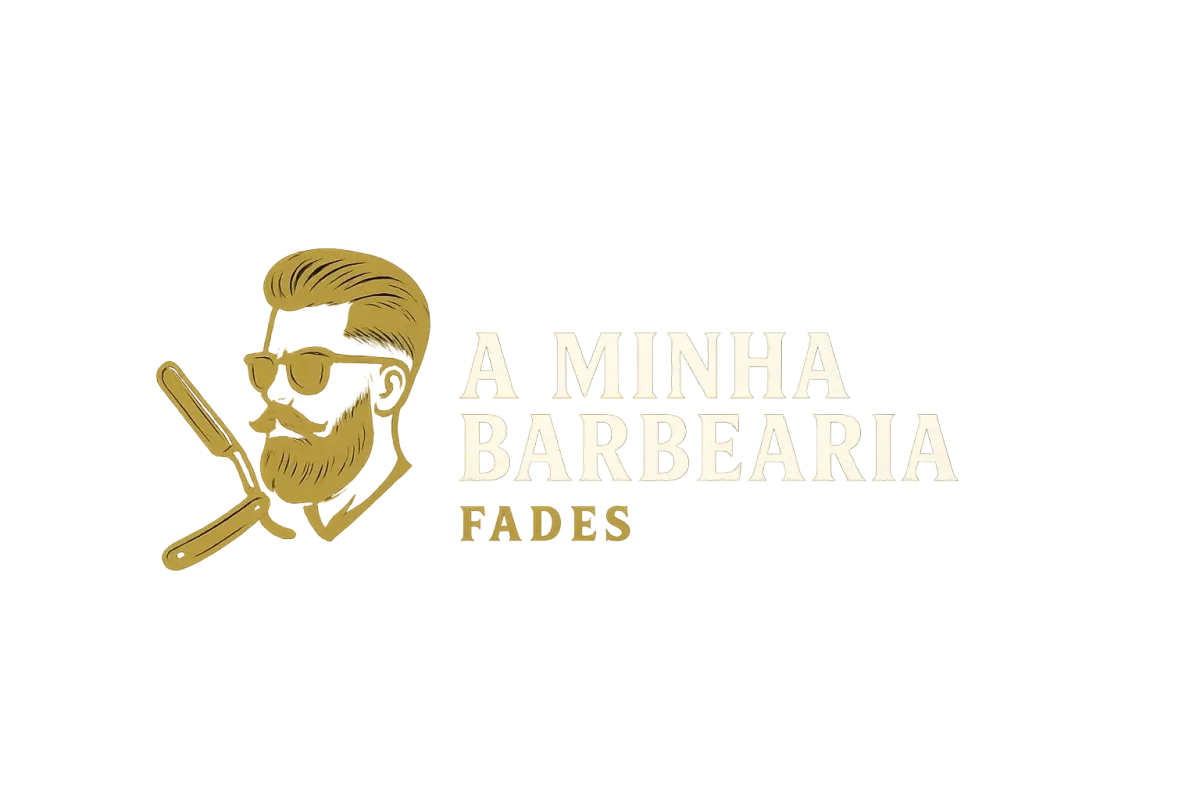 A minha barbearia Logo