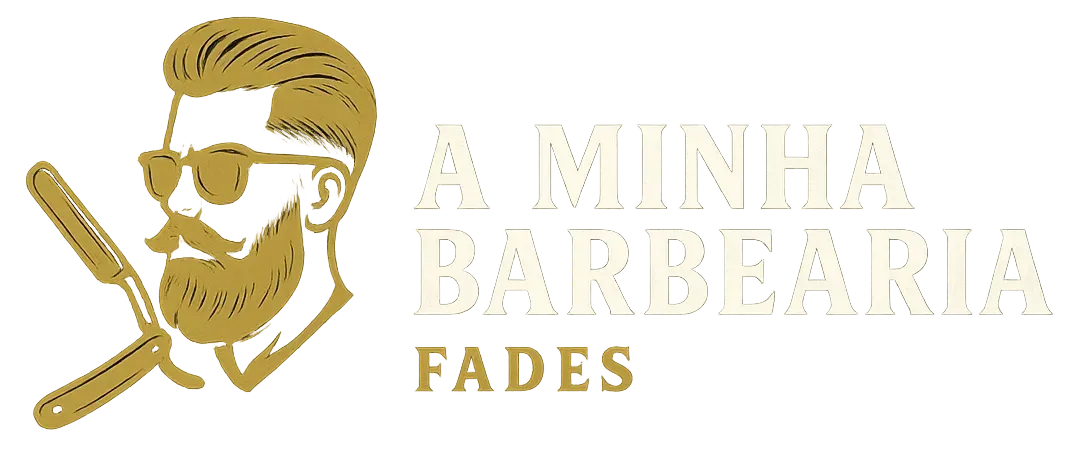 Logo Barbearia Meu Chapa