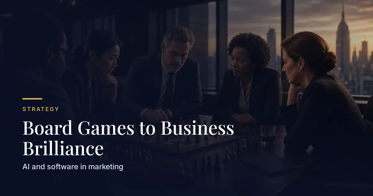 Board Games to Business Brilliance: AI and Software in Marketing