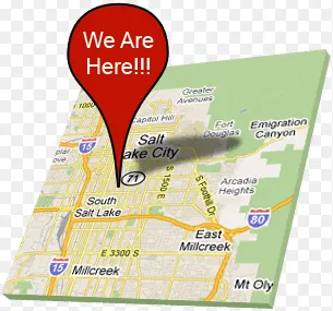 Mini-map depicting "you are here"
