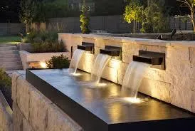 elegant water feature