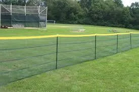 8f x 8ft Temporary Chain-link fence sectional standing upright with supports indicating movable and temporary