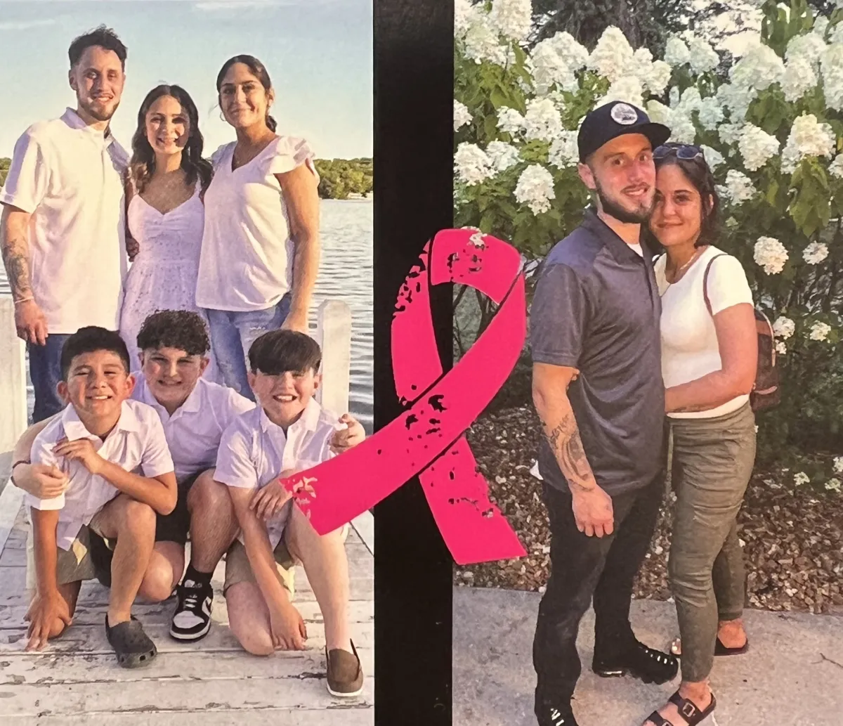 Image of the owner of Kingpin roofing and family