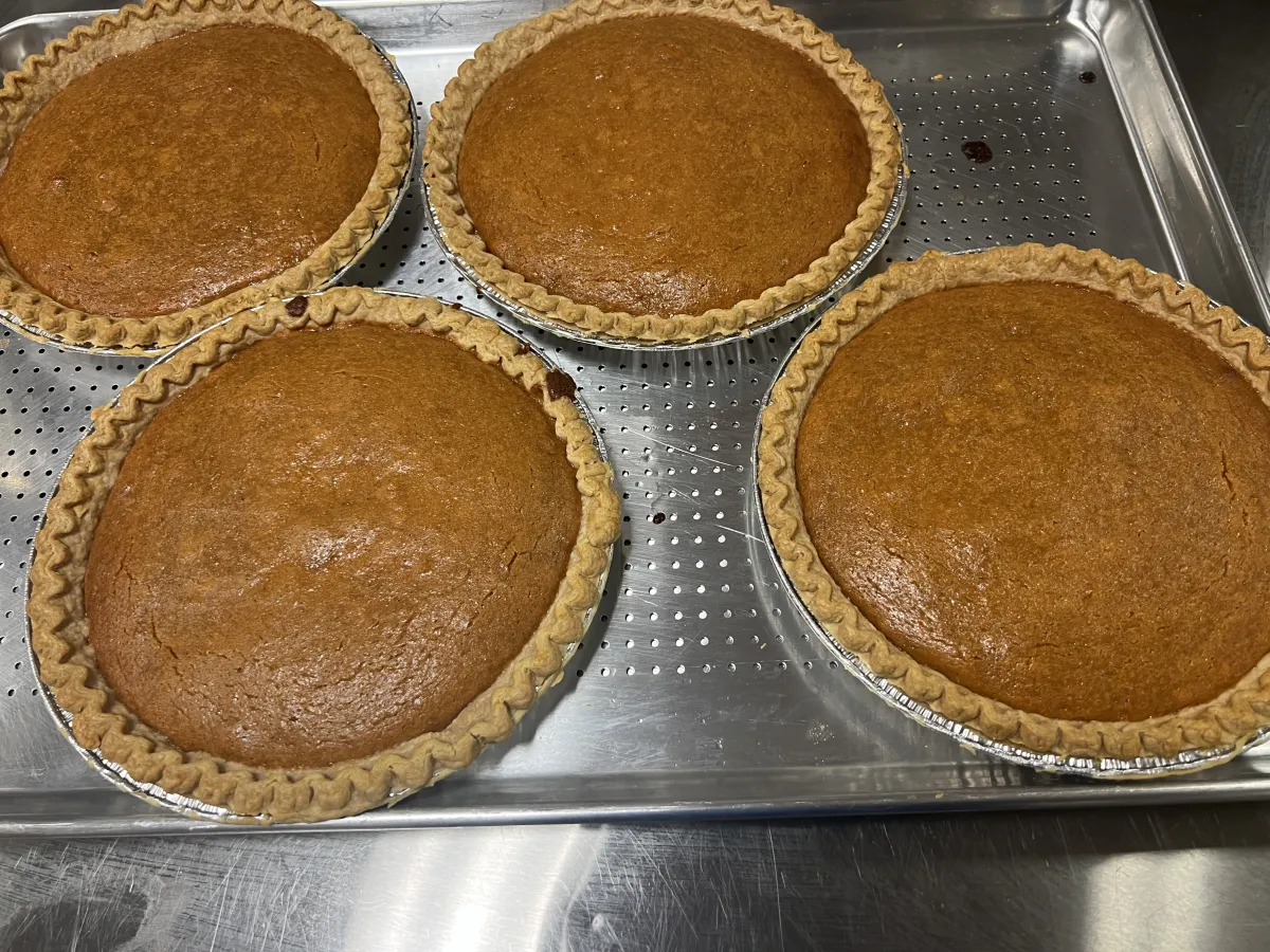 4 Sweet Potato Pies