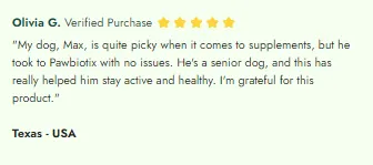 Pawbiotix - Customer Reviews