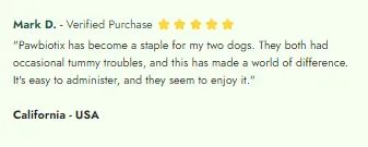 Pawbiotix - Customer Reviews