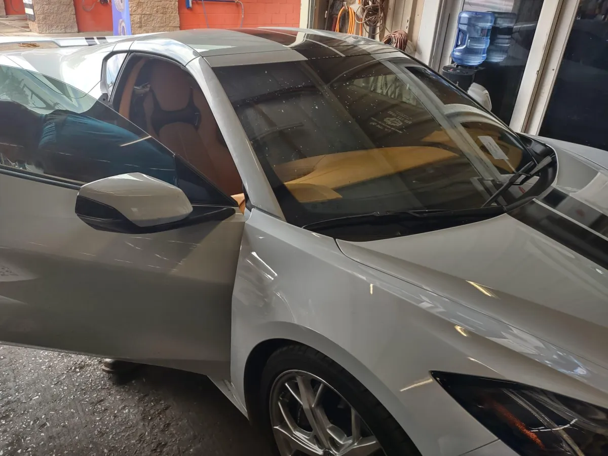 a close up of a computer board with many components