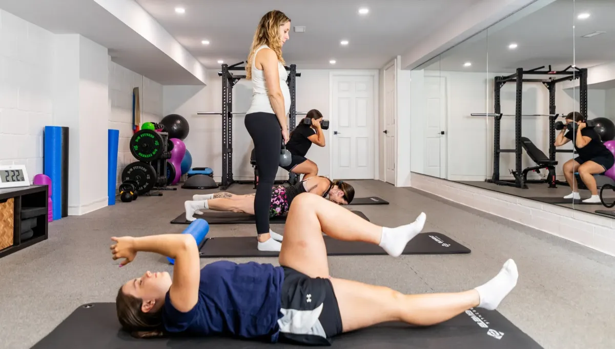Man wearing vr headset under a bridge