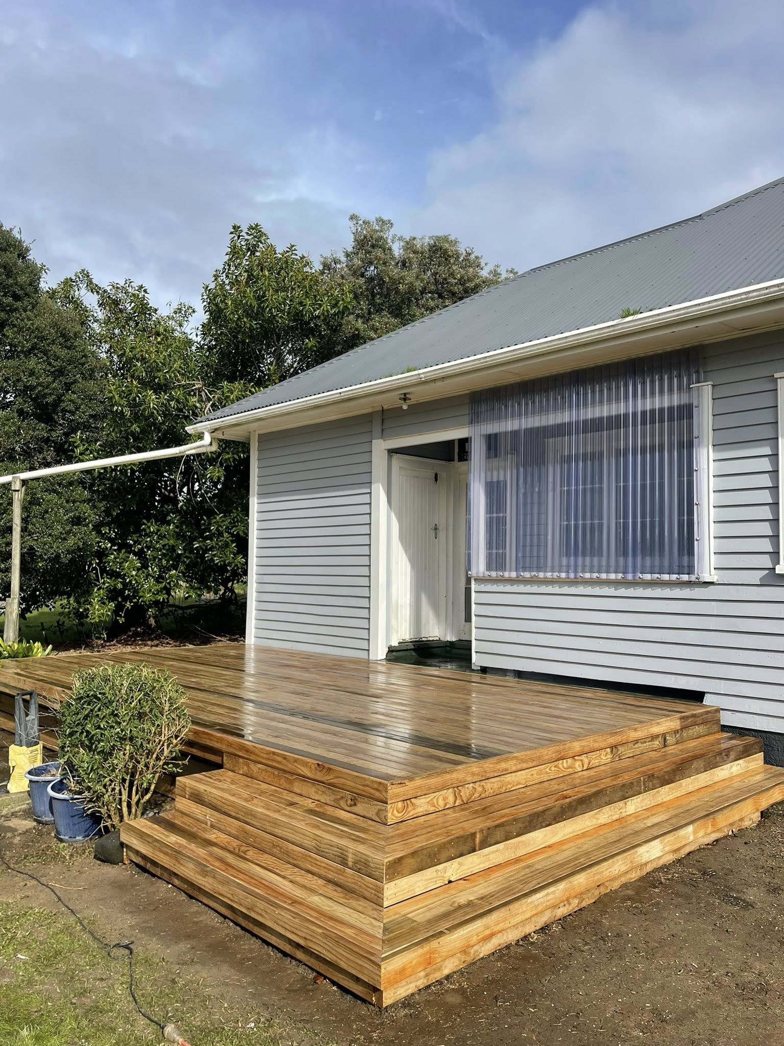 property improvements Northland new timber deck installation