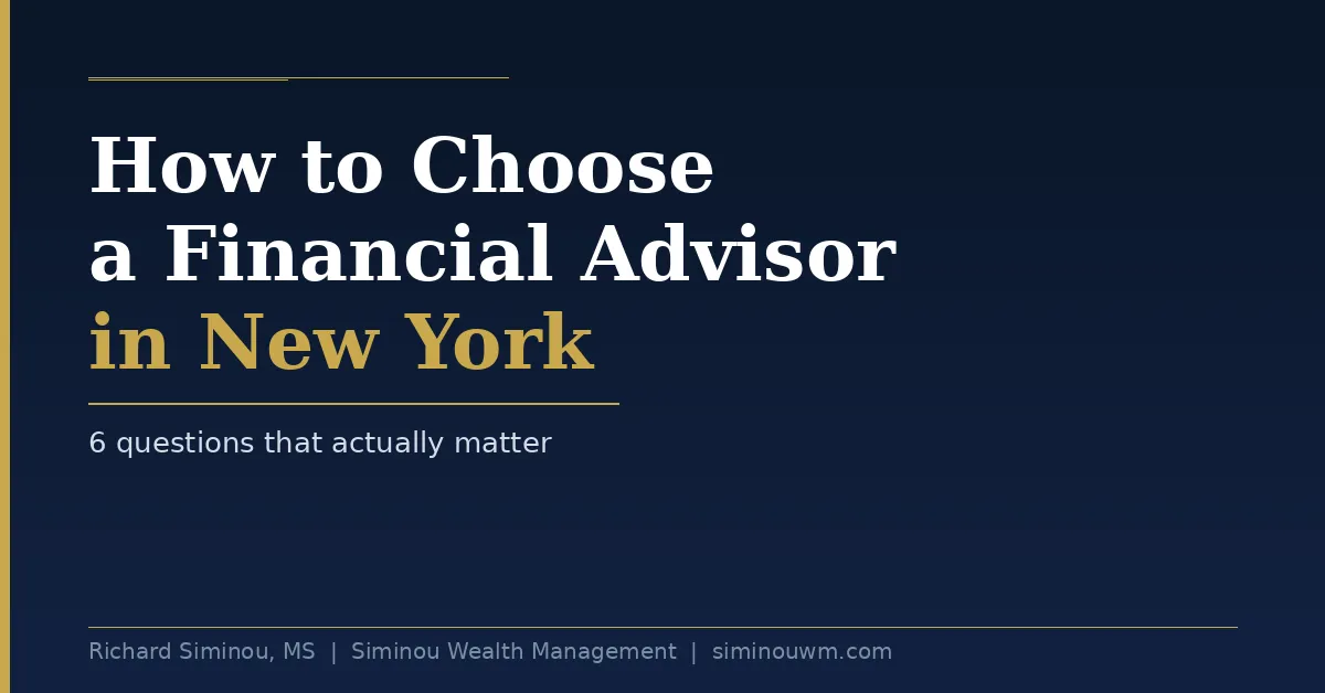 Financial Advisor in New York