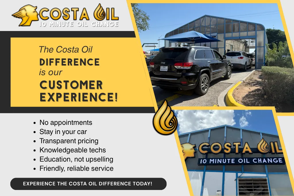 costa oil El Paso and Socorro,TX