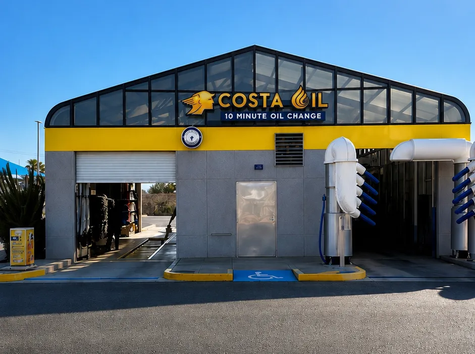 Costa Oil sign