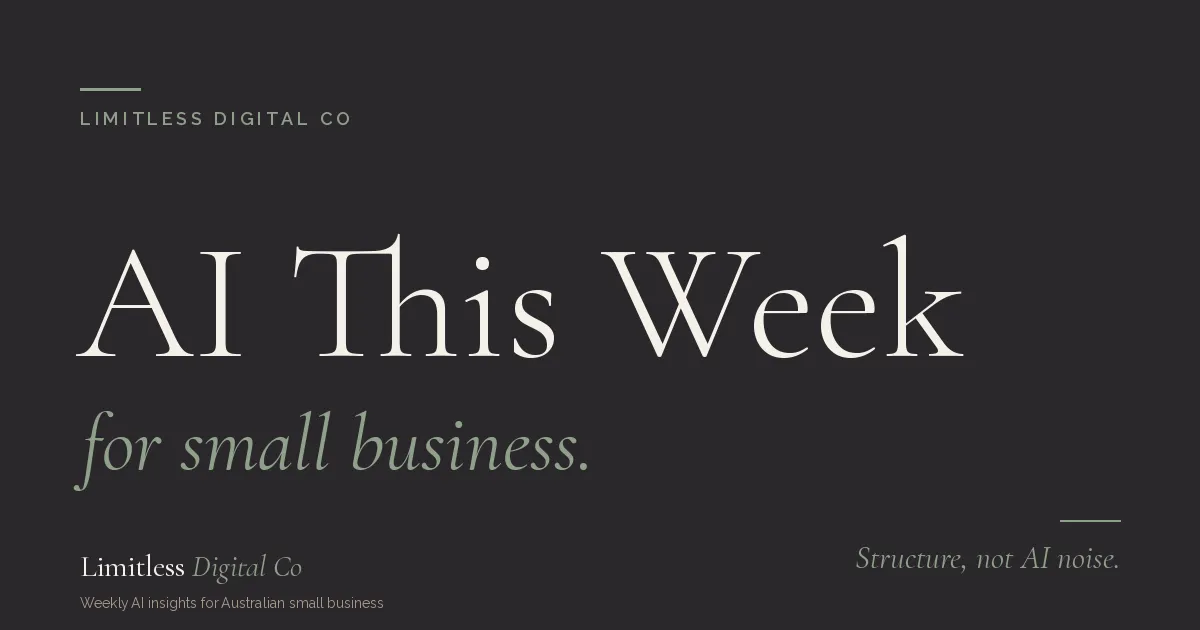 AI This Week 1 June 2026 edition by Limitless Digital Co