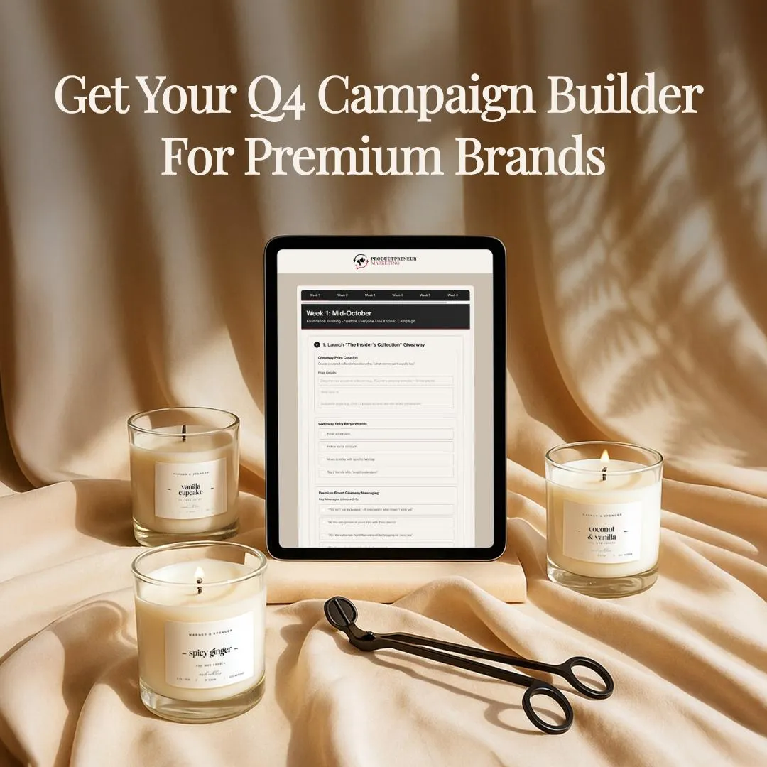 Premium Black Friday Campaign Planner