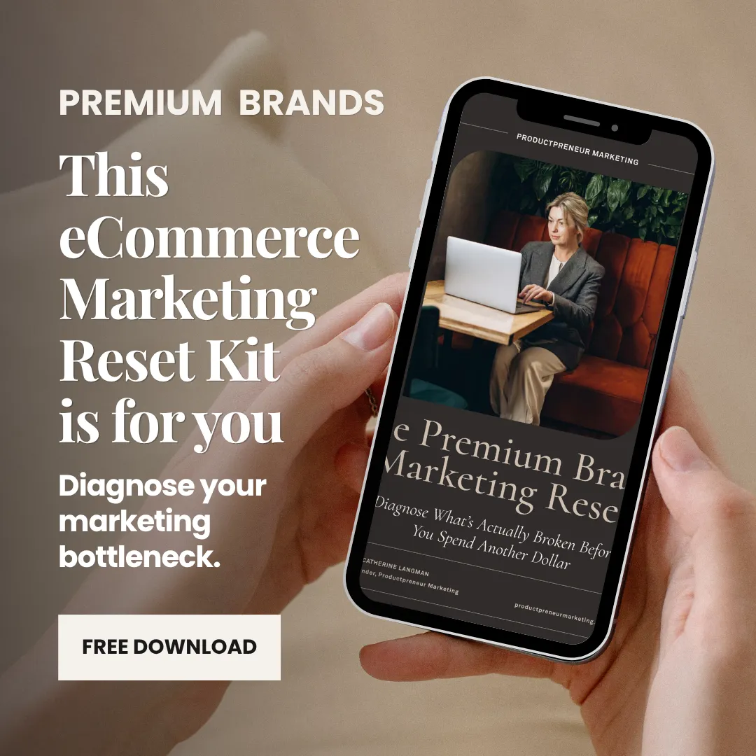 The Premium Brand Marketing Reset Kit