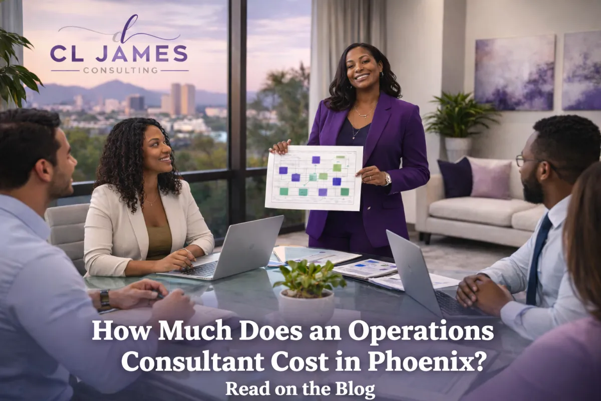 Operations consultant cost guide for Phoenix businesses - pricing models and rates for fractional COO services in Arizona